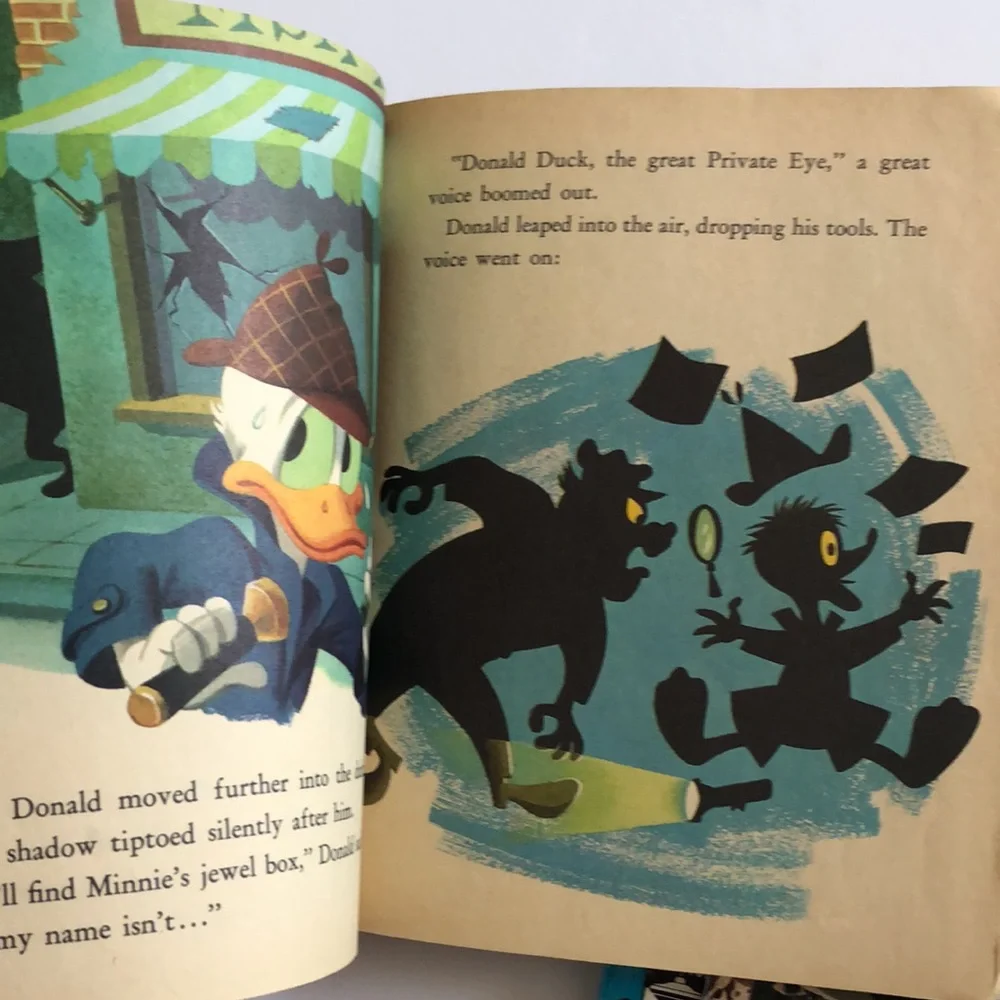 Golden books Old Little Golden Books Walt Disney Uncle Scrooge The Lemon